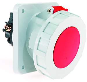 CEE Anbausteckdose 4x63A 4-polig 6h IP67 400V