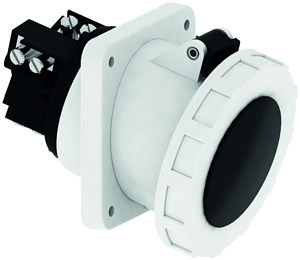 Anbausteckdose 125A 690V 5polig 5h IP67 mit Neigung