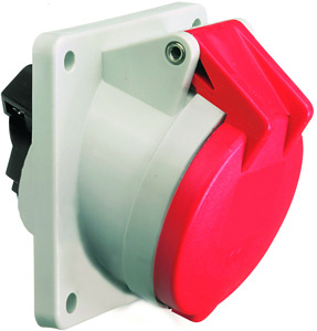 CEE Anbausteckdose 4x32A 4-polig 6h IP44 400V