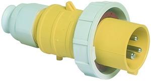 CEE Stecker 3x32A 3-polig 4h IP67 110V