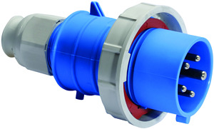 CEE Stecker 5x32A 5-polig 9h IP67 230V