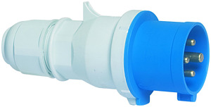 CEE Stecker 4x32A 4-polig 9h IP44 230V