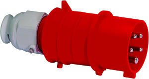 CEE-Stecker 5x16A 5-polig 6h IP44 400V