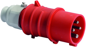CEE Stecker 4x32A 4-polig 6h IP44 400V