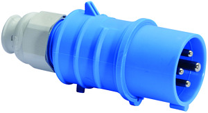 CEE Stecker 4x32A 4-polig 9h IP44 230V