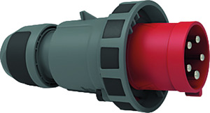 CEE Stecker 5x63A 5-polig 6h IP67 400V