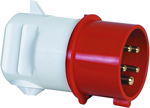 CEE-Winkelstecker 5x16A 5-polig 6h IP44 400V