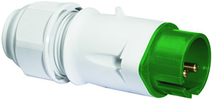 CEE Kleinsp.-Stecker 16A 2-polig 4h IP44 b.50V 100-200Hz