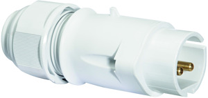 CEE Kleinsp.-Stecker 16A 2-polig 10h IP44 bis 50V