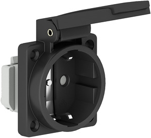 Schutzkontakt-Anbausteckdose 16A 25 SKO-A-DO 16A 250V KI QC IP54 SW 50x