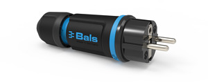 Schutzkontakt-Stecker 16A 250V IP54 blau Sustainable-Grip
