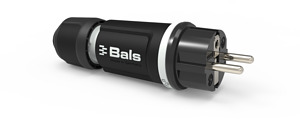 Schutzkontakt-Stecker 16A 250V IP54 grau Sustainable-Grip