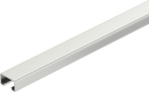 Profilschiene ungelocht, Schlitzwei te 22mm 6000x50x30, St, BK