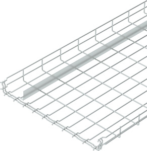 Gitterrinne 55x500mm GR-Magic mit 1 eingeschw.Trennstege