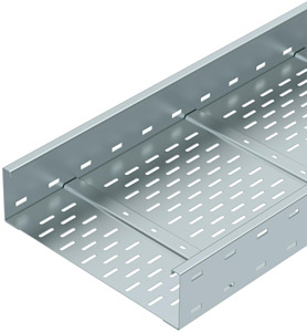 Weitspannkabelrinne 110x400mm Stahl bandverzinkt 6000mm