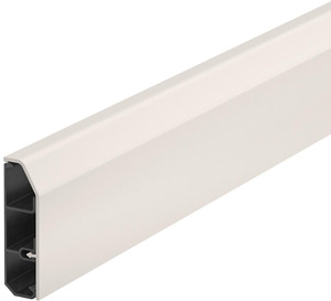 Sockelleistenkanal SL Set 20x70 900 1, PVC, cremeweiß, RAL 9001