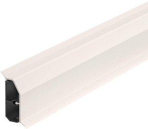 Sockelleistenkanal SL-L Set 20x50 D ichtl. 9001, PVC, cremeweiß, RAL 9001