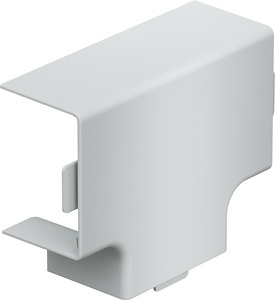 T-Stückhaube f.30x45 für WDK-Kanal lichtgrau