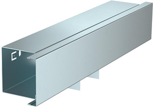 T-Stück mit Oberteil f.60x60 für LKM-Kanal aus Metall verzinkt