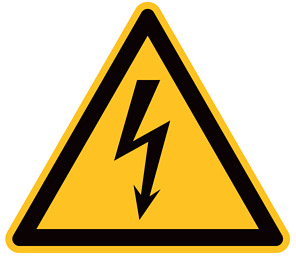 Etiketten Blitzpfeil