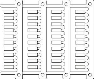 MG2-TDMO-01 40390 4x12 weiss