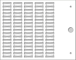 Kabelmarkierungen MG-TPMF 42092B 4x15 weiss
