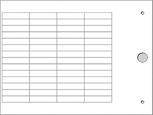 Bezeichnungsträger MG-TAP 47790 6,4x27,3 weiss