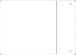 Etiketten MG-PYT 47913 105x110 weiss