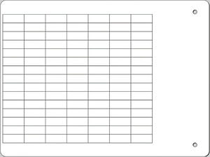 Etiketten MG-PYT 47916 6x15 weiss