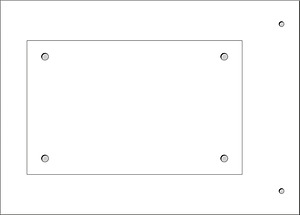 Schilder MG-VRT-RH 48915 75x120 weiss