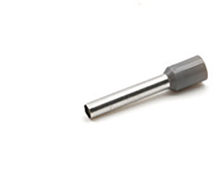 Aderendhülse 4,0qmm / 10mm isoliert grau VE=500