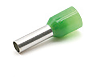 Aderendhülse 6,0qmm / 12mm isoliert grün VE=100