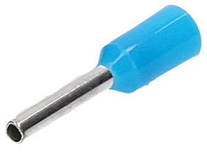 Aderendhülse 0,75qmm / 8mm isoliert blau VE=500