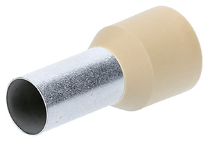 Aderendhülse 35qmm / 16mm isoliert beige VE=50