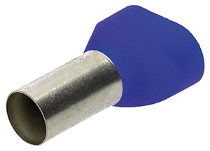 Duo-Aderendhülse 2x16qmm /16mm blau VE=50