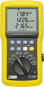 C.A 8220 Leistungsanalysator (ohne Stromwandler)