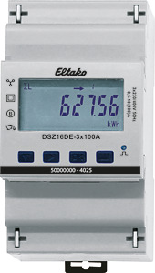 Direktmessender Zweirichtungs-Drehstromzähler