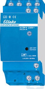 Universal-Dimmschalter 2 TE mit Bluetooth