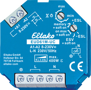 Universal-Dimmschalter 500W Multifunktion Doseneinbau 8-230V