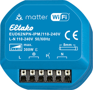 Universal-Dimmaktor IP Wi-Fi bis 300W Matter-zertif.REST-API