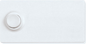 Funk-1-Kanal-Taster batterie- und leitungslos, reinweiß glänzend