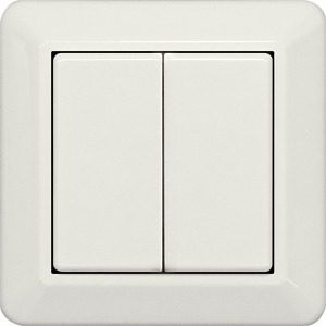 Funk-4-Kanal-Bluetooth-Taster 55 x 55 mm Finland, elko-weiß