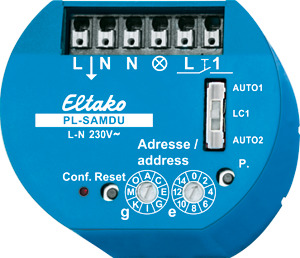 Dezentraler Universal-Dimmaktor mit Sensoreingang