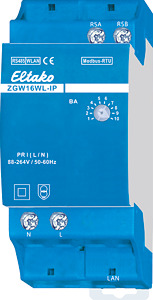 Modbus-Stromzähler-MQTT-Gateway über WLAN oder LAN. MQTT und REST-API