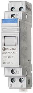Installationsrelais 24VDC Serie 22 für 35mm-Schiene 2Ö 20A