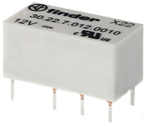 Dual Inline Relais 1.25A 125VA 6V DC