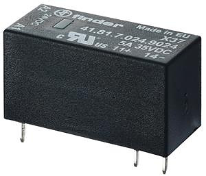 Steck-/Printrelais Optokoppler 5A pri.24VDC sec.24VDC 1 Schliesser