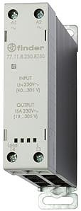 Relais mit SSR AC Kontakt, Nullspan nungsschalter, 1 Schliesser 15 A, E