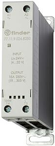 Relais mit SSR AC Kontakt, Nullspan nungsschalter, 1 Schliesser 15 A, E