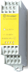 Relaismodul mit zwangsgeführten Kon